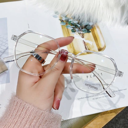 ZHJH Anti Blue Light Glasses Retro Computer Glasses Gaming Anti Blue Light Glasses Fashion Glasses