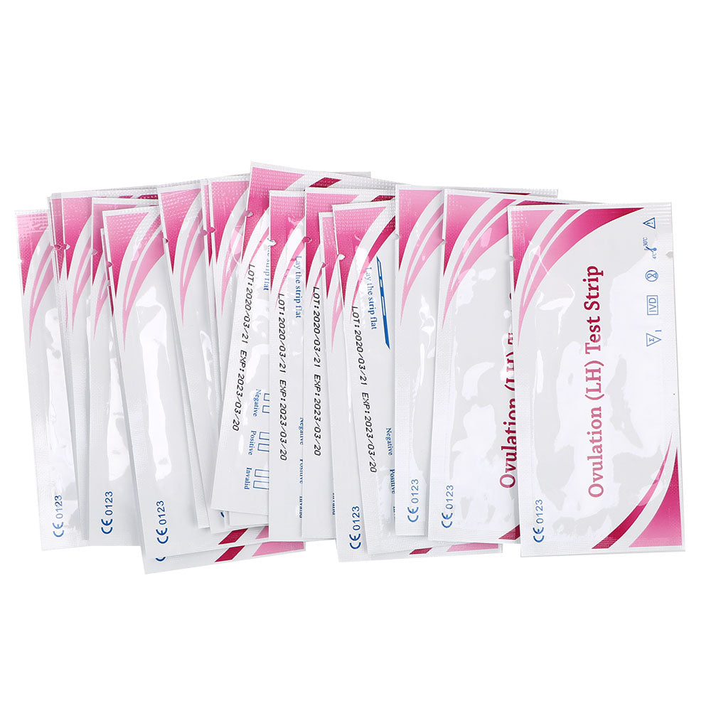 10Pcs LH Tests Ovulation Urine Test Strips LH Ovulation Test Strips First Response Over 99% Accuracy Ovulation Test (10 Strips)