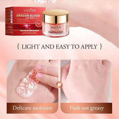 Lingzhi Dragon's Blood Herbal Face Cream Retinol Placenta Dragon Blood Cream For Women Whitening Face Moisturizer Firm Skin Care