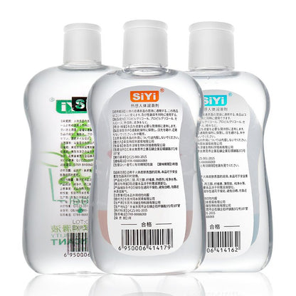 215ML Water-based Body Lubricant Heat Ice Skin-Friendly Lubricant for Sex Vaginal Anal Sex Products, Travel-Size Portable Pack