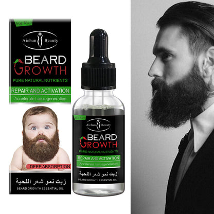 Barbe Beard Essentital Oil Beard Growth Enhancer Pure Natural Nutrients Beard Oil for Men Facial Nutrition Beard Care