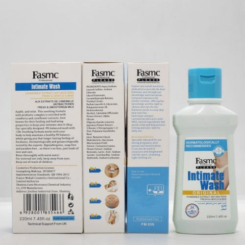 Fasmc Intimate Feminine Wash Dermatological Recommended Fresh Intimate Wash