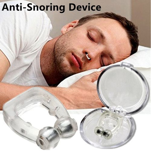 Anti Snoring Corrector Magnetic Anti Snore Stop Snoring Nose Clip Easy Breathe Improve Sleep Aid Apnea Night Device With Case