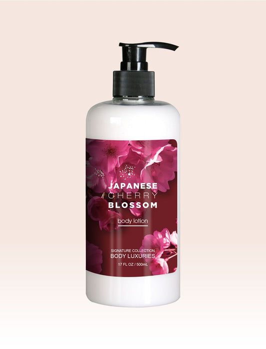 Dear Body Japanese Cherry Blossom Body Lotion 500ml Signature Collections Skin Care Body Care Body Lotions With Vitamin E and Aloe Vera Extracts Body Lotions