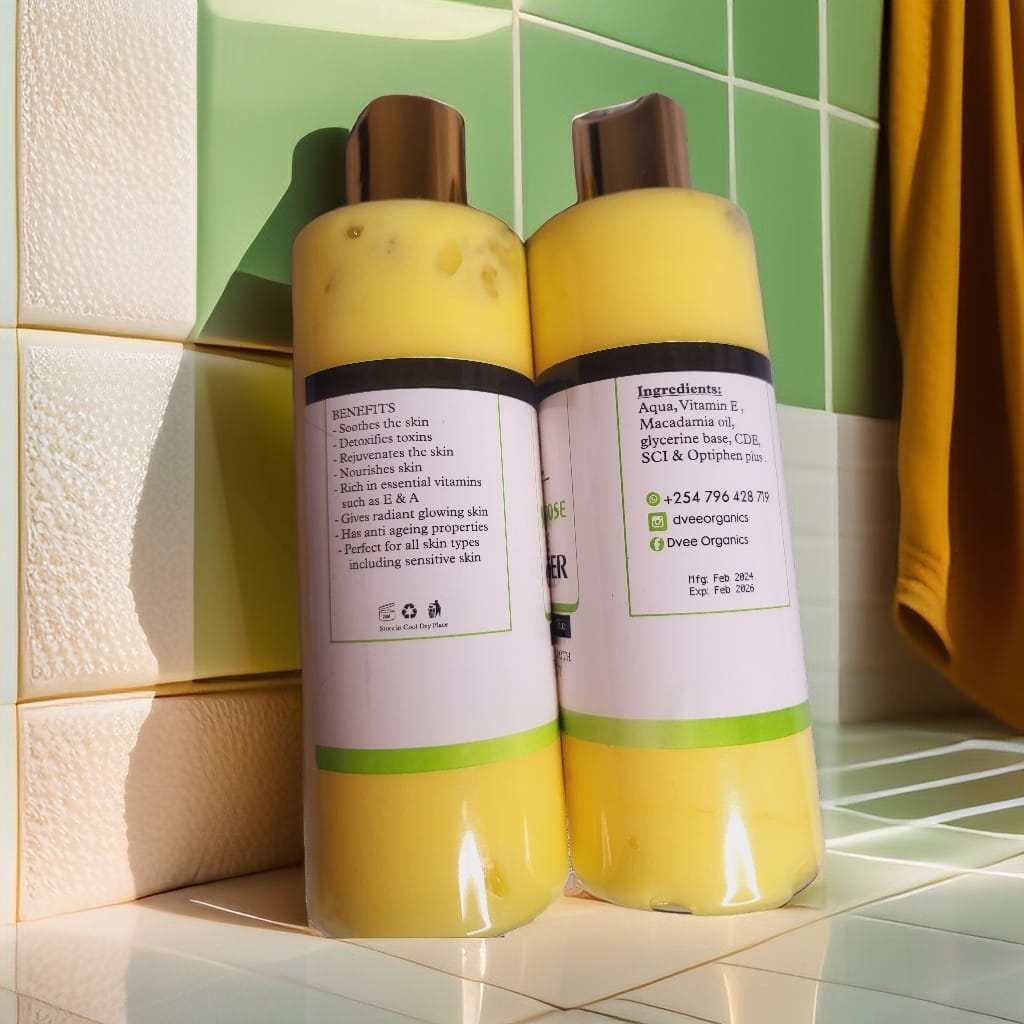 Multipurpose Gentle Cleanser - Dvee Organics - Cream Cleanser for Sensitive Dry to Normal Skin/Makeup Remover Cleanser