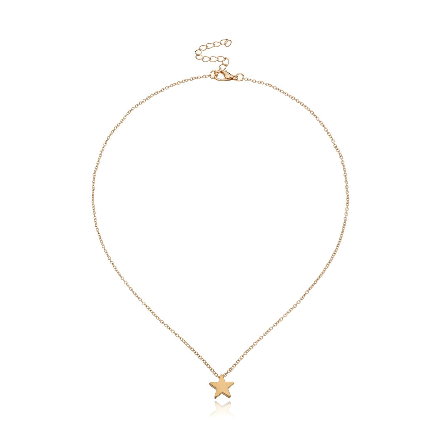 Fashion Thickened Star Pendant Clavicle Sweater Necklace