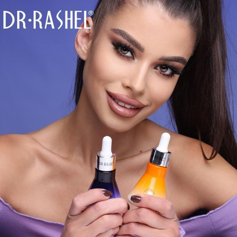 Dr. Rashel 2 in 1 Vitamin C & Retinol Face serum Day Brightening & Night Anti-aging Facial Serum
