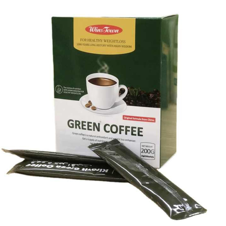 Wins Town Green Coffee Weight Loss Slimming Natural Instant Coffee