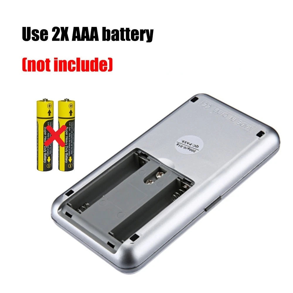 Mini Electronic Scales High Precision 500gx0.1g/ 0.01g Pocket Digital Scale for Gold Sterling Silver Jewelry Balance Gram For Kitchen