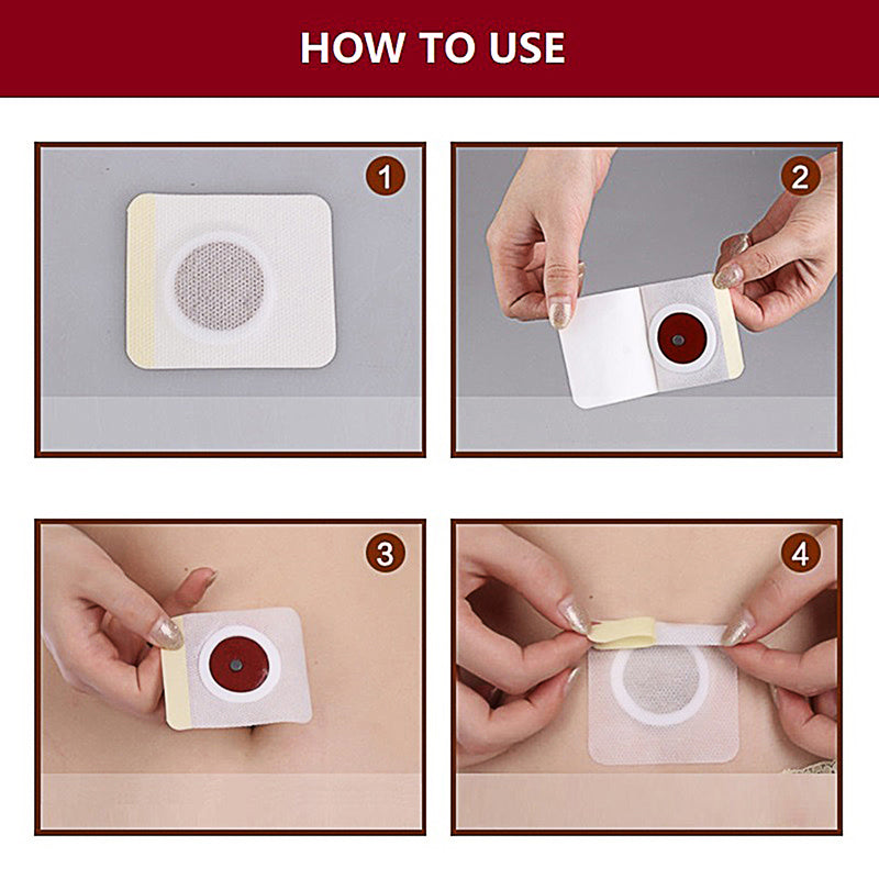 30Pcs/Box Weight Loss Slim Patch Fat Burning Slimming Patch Body Belly Waist Losing Weight Cellulite Fat Burner Sticker Waist Plaster Health Care