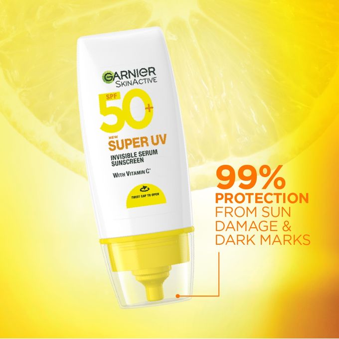 【Discounted】Garnier Even & Matte Super Day Cleanse & Protect Kit: Super UV SPF 50 Sunscreen + Micellar Water 400ml + Day Serum 15ml