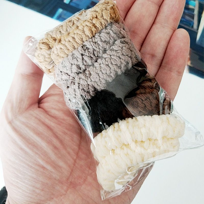 10 PCS/Set Widening And Thickening Upgraded Version Of Hair Ring Rubber Band For Women With High Elastic Durable Headband Without Damaging Hair Fashion Rubber Band