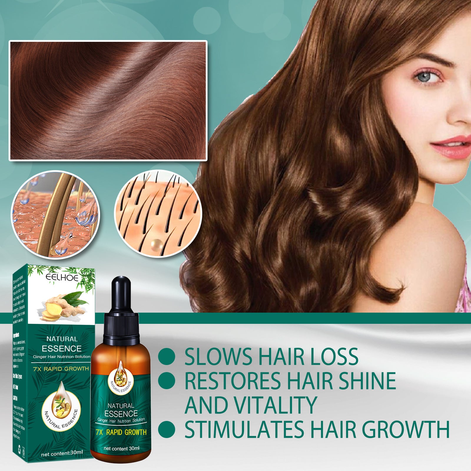 Hair Growth Oil Serum Prevent Hair Loss Treatment Oil - clothes of skin