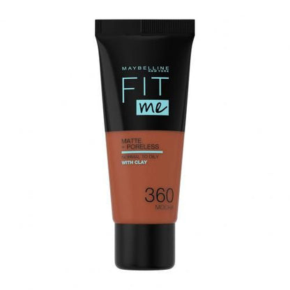 【Discounted】Maybelline Fit Me Matte And Poreless Foundation- Mocha 360