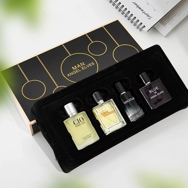 4Pcs Men Perfumes Long Lasting Perfume Set Fragrances Deodorants Gift