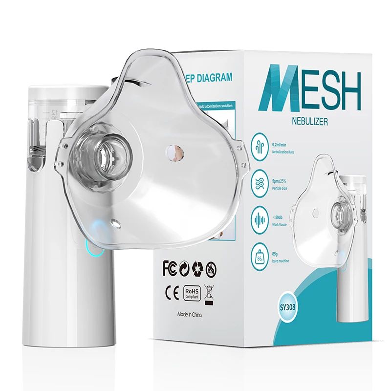 Medical Mesh Nebulizer Portable Inhalator Adult Kids Handheld Mini Silent Steam Nasal Humidifier Inhaler Tools Nebulizer Asthma