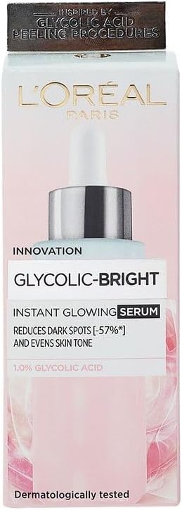 【Discounted】L'Oreal Paris GLYCOLIC BRIGHT SERUM 15ML