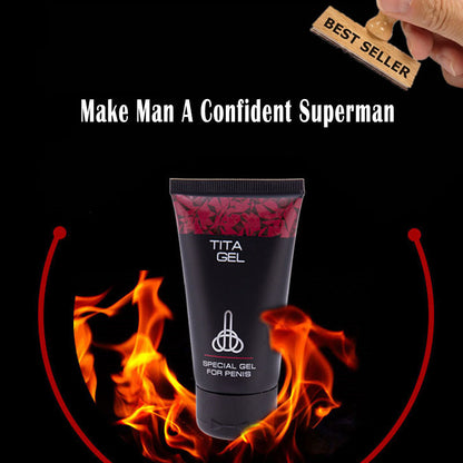 50ml Male Penis Enlargement Cream XXL Big Dick Gel Sex Lube Fragrance Titan Gel Penis Extender for Men