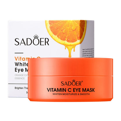 Aloe vera eye mask SADOER collagen improves dark circles, wrinkles, and eye bags 60pcs/30pairs