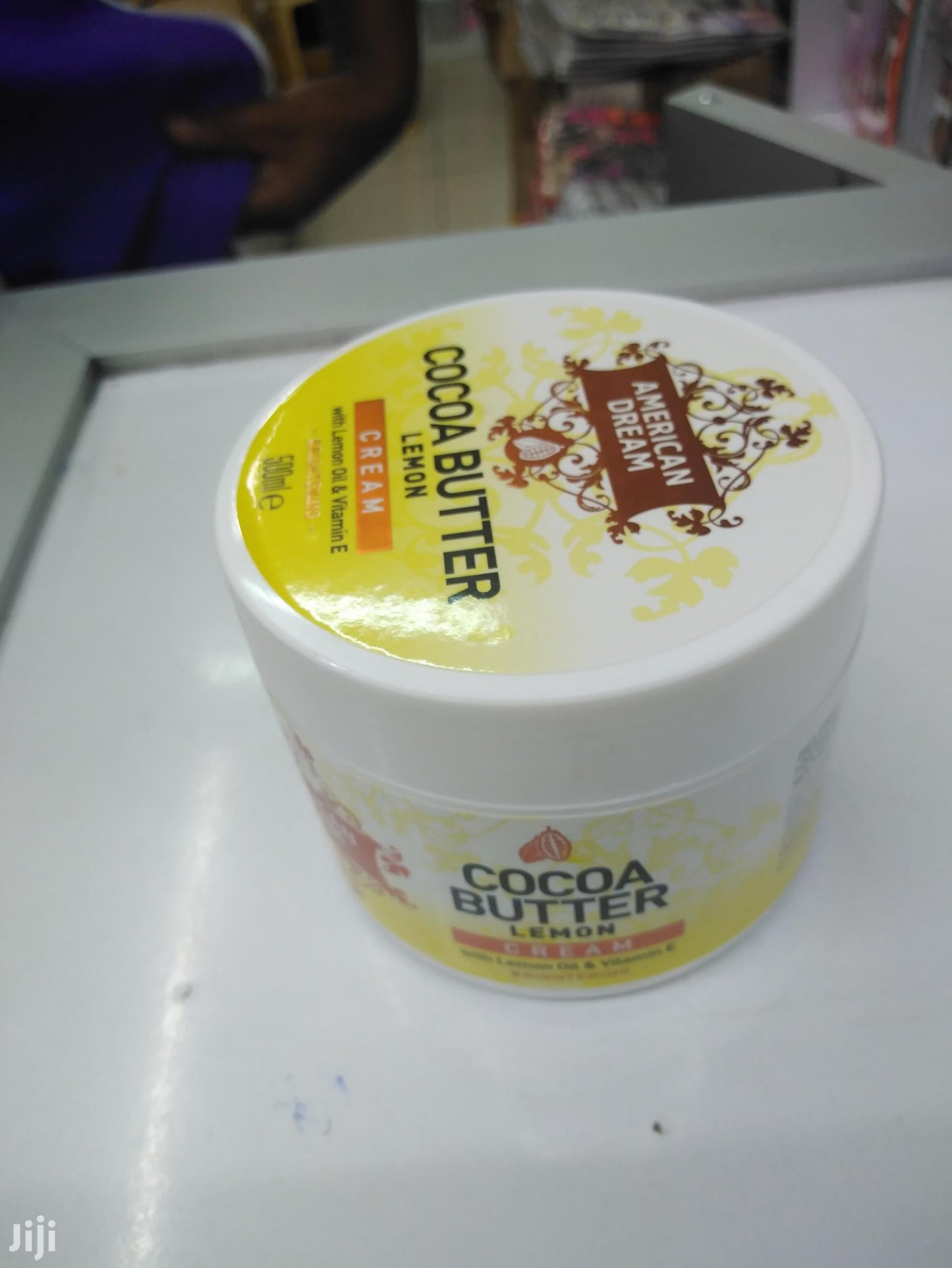 American Dream Cocoa Butter Lemon Brightening Cream With Lemon Oil & Vitamin E