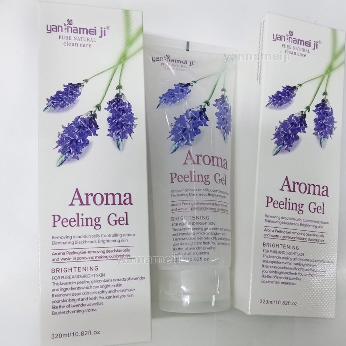 Aroma Peeling Gel Removing Dead skin cells and waste in pores and brightening skin Controlling Sebum Remove blackheads Brightening skin - Yan Namei Ji