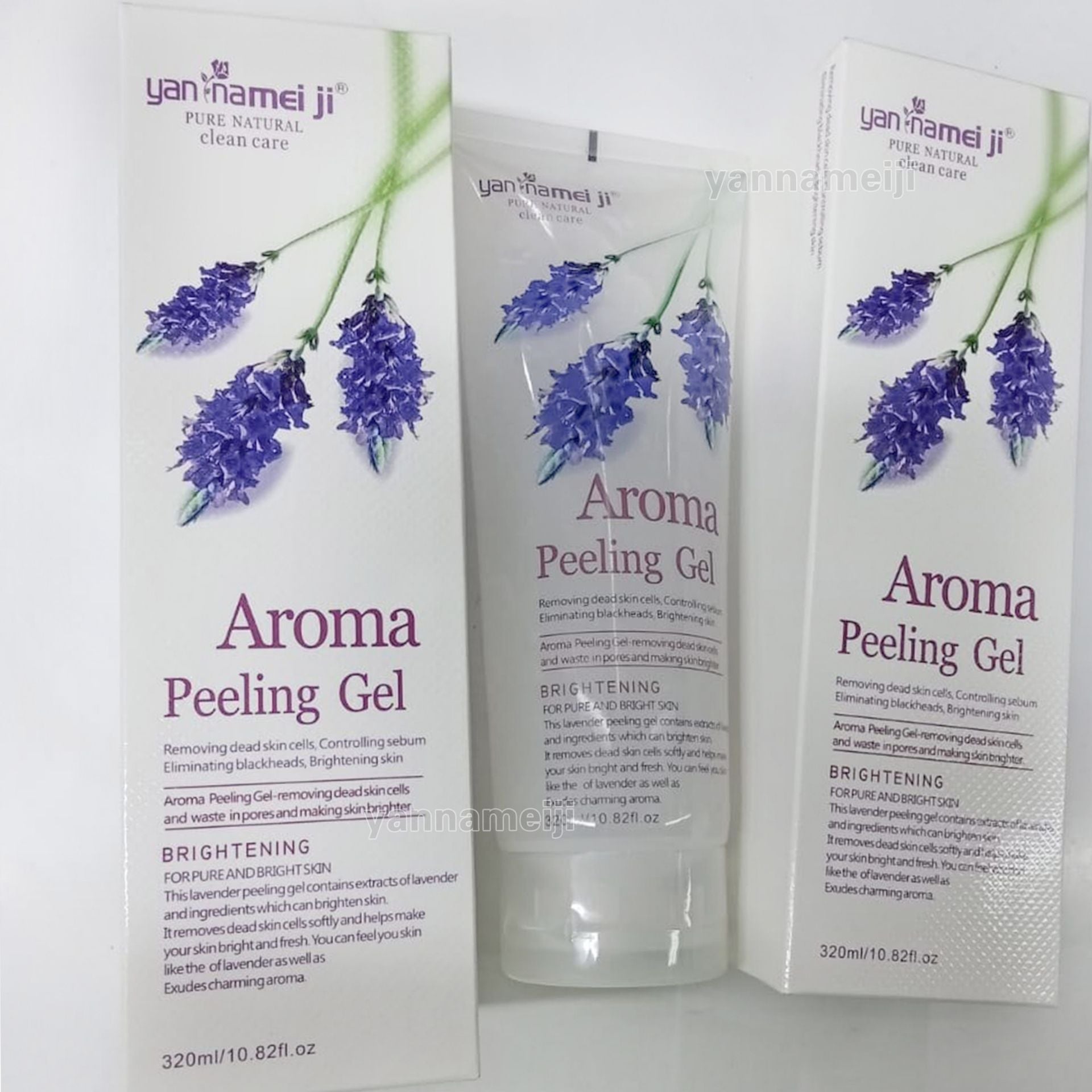Aroma Peeling Gel Removing Dead skin cells and waste in pores and brightening skin Controlling Sebum Remove blackheads Brightening skin - Yan Namei Ji