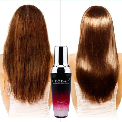 3 in 1 L'Uodais Hair Repair Oil Serum + NO°5 Noir + Curl Keeper Spray Smoothing Damaged Hair Treatment & Scalp Care Product Hair Fragrance Spray For Women