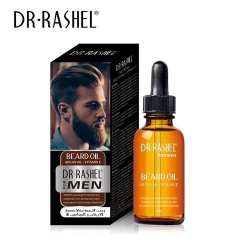 Dr. Rashel Beard Growth Oil With Argan Oil + Vitamin E For Men 50ml