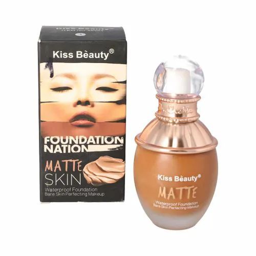 Kiss Beauty Nation Matte Skin Waterproof Foundation Perfecting Makeup