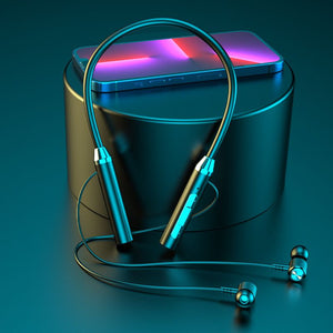 Frank Y49 Super Bass Popular neck wireless sports Earphones neck Bluetooth 5.1 in ear Earphones for iOS Android phones