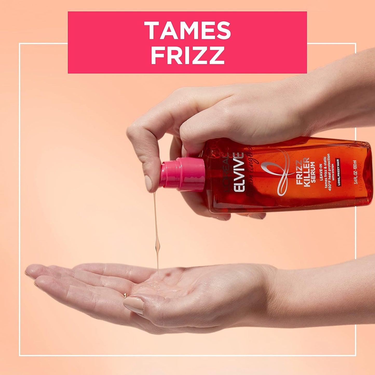 L’Oréal Paris Elvive Dream Lengths No Haircut Cream Leave In Conditioner With Castor Oil