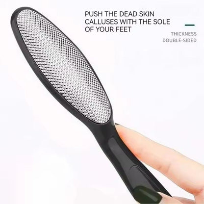 10pcs Stainless Steel Foot File Set - Professional Unscented Pedicure Tools for Dead Skin Removal and Foot Care Manicure Essentials