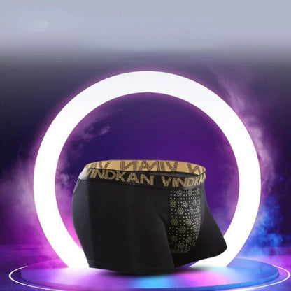 Man Magnetic Therapy Boxers England Technology Body Improve Sexy Lingerie Sex Time Health Care Underwear Penis Pouch Underpants