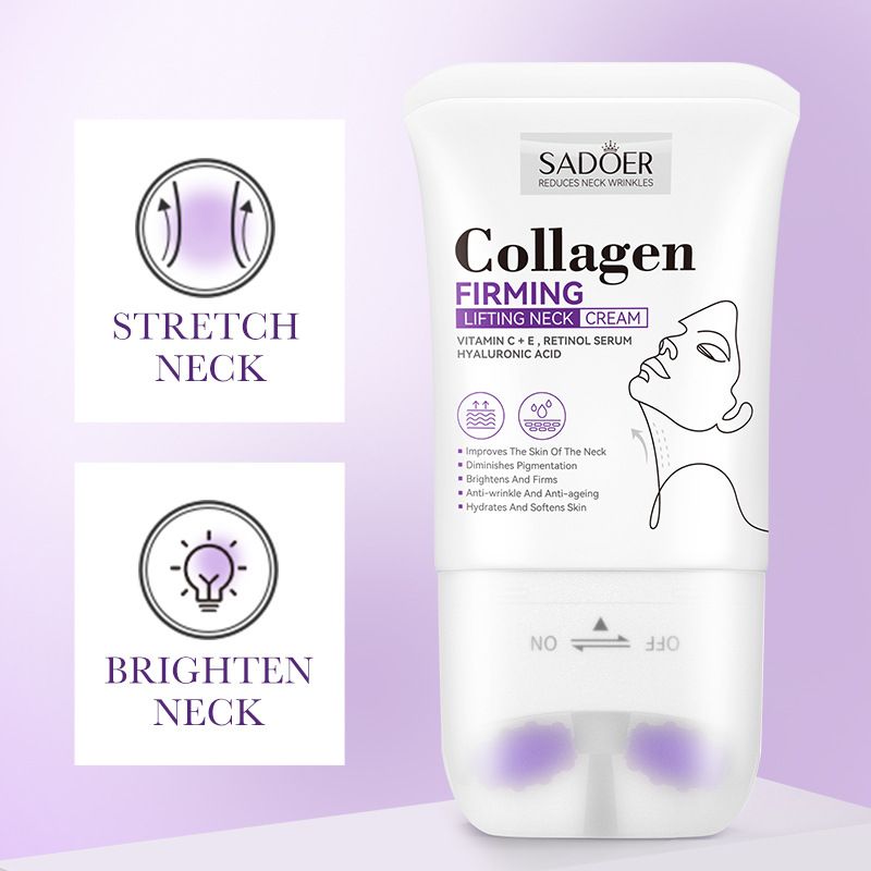 Collagen Firming and Lifting Neck Cream – Roller-Style Neck Care Cream