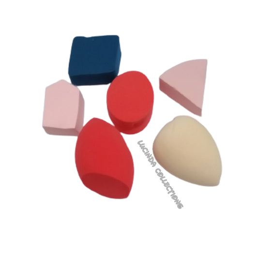 6Pcs Makeup Puff Sponge Beauty Blender Make up Sponges Accessories Tools Set