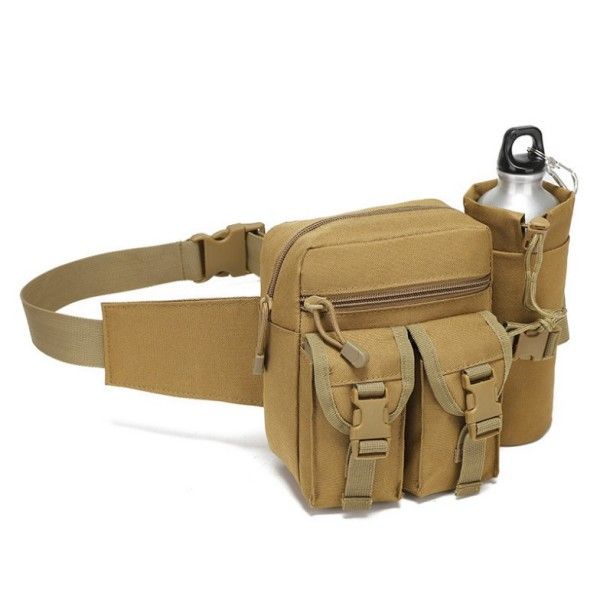Men's Sports Running Tactical Kettle Bag Multi-Functional Mountain Riding Waist Pack