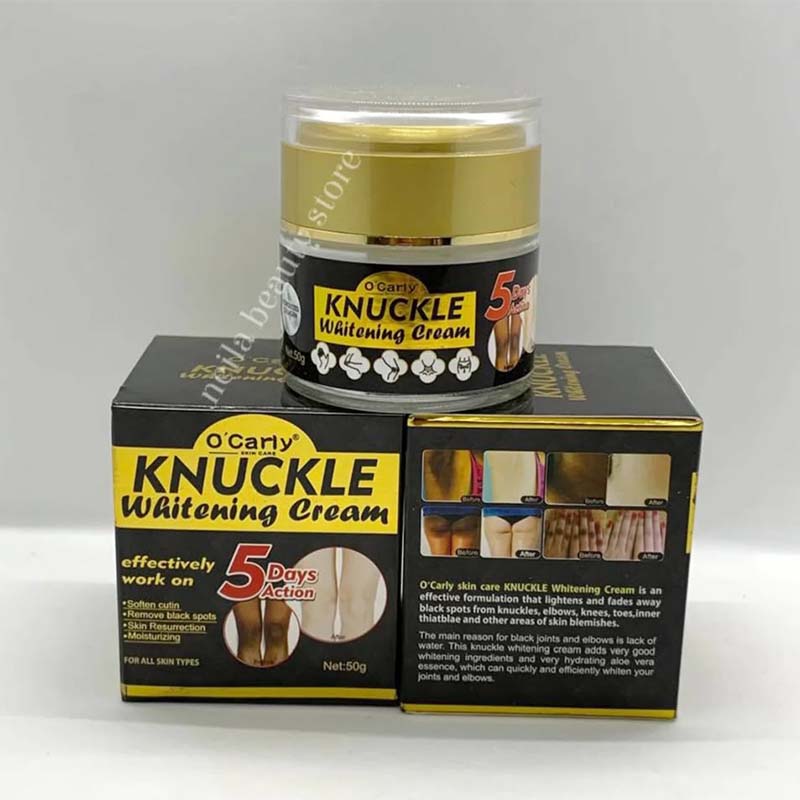 O' Carly Knuckle Whitening Cream Dark Spots Dark Elbow Removal Moisturizing Removing Dark knuckles Beauty Cream Personal Care Body Care Knuckle Whitening Cream