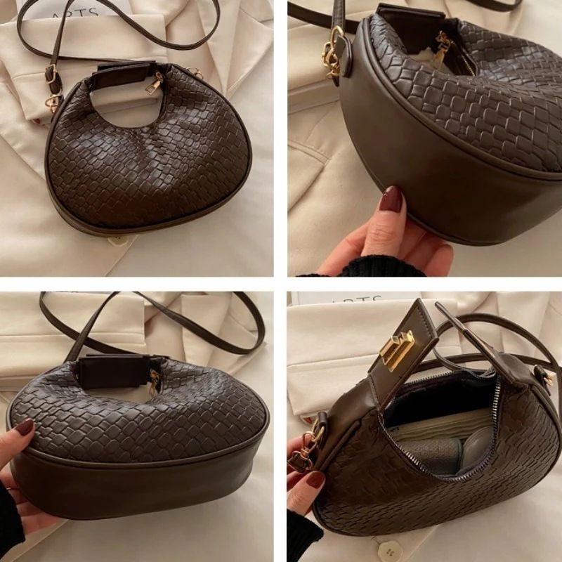 Mateamoda Chic Hobo Shoulder Bag Crossbody bag Underarm Handbag