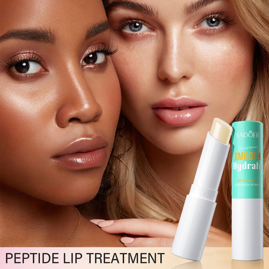 Sun Protection Lip Balm Whiten Hydrate Suncream Lip Balm Smooth Moisturizing Soft Lip Nourish Prevent Dryness Minimizes LipLines