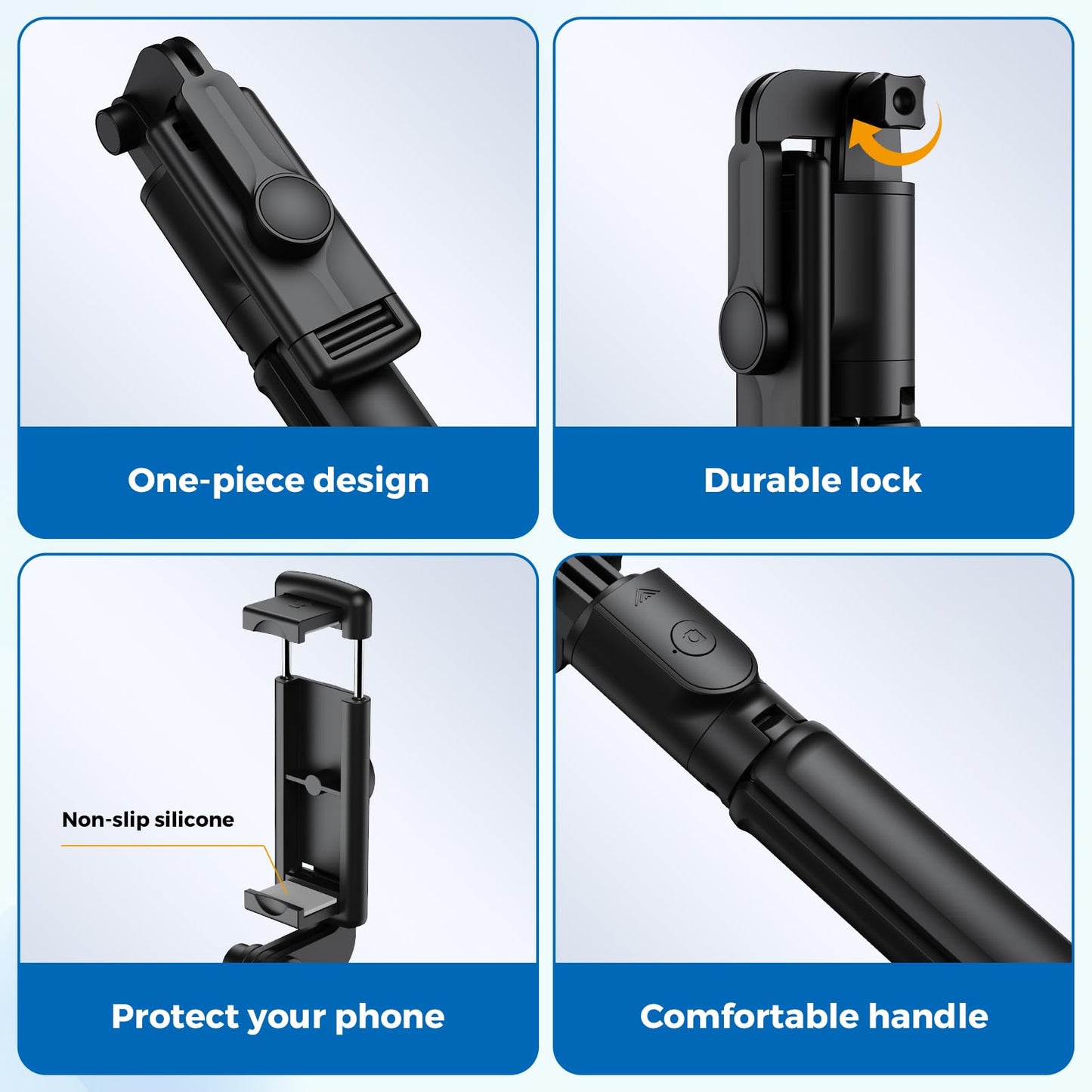 PAFEL R1/R1S Bluetooth selfie stick 3in1 phones tripod stand fill light telescopic selfie stick wireless remote control tripod Bluetooth live streaming mobile phone stands