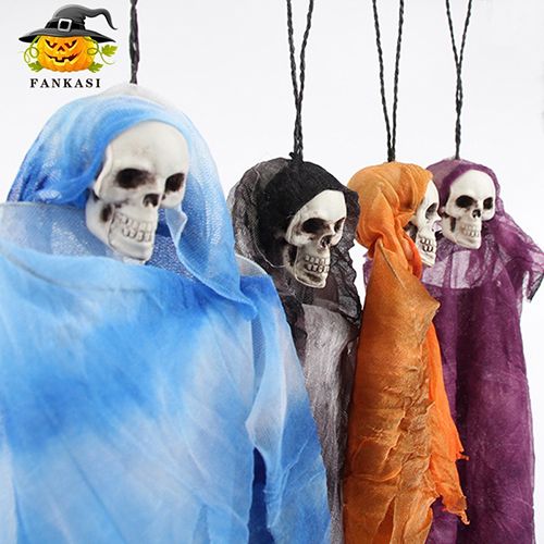 Halloween Skeleton Little Hanging Ghost House Decoration Doll Trick Secret Room Horror, Funny, Joker, Novel Prop Decoration Supplies