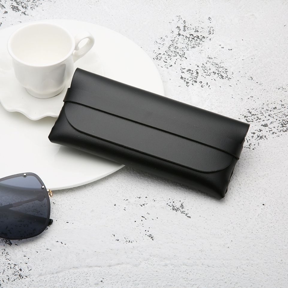 Classic Glasses Case With Cloth Protective Case Cover For Women Men Portable Sunglasses Bag Box Reading Eyeglasses Box Eyewear Storage Case