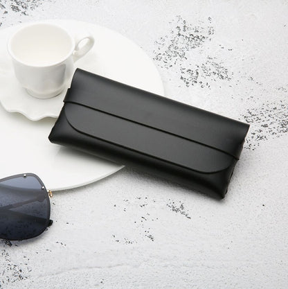 Classic Glasses Case With Cloth Protective Case Cover For Women Men Portable Sunglasses Bag Box Reading Eyeglasses Box Eyewear Storage Case