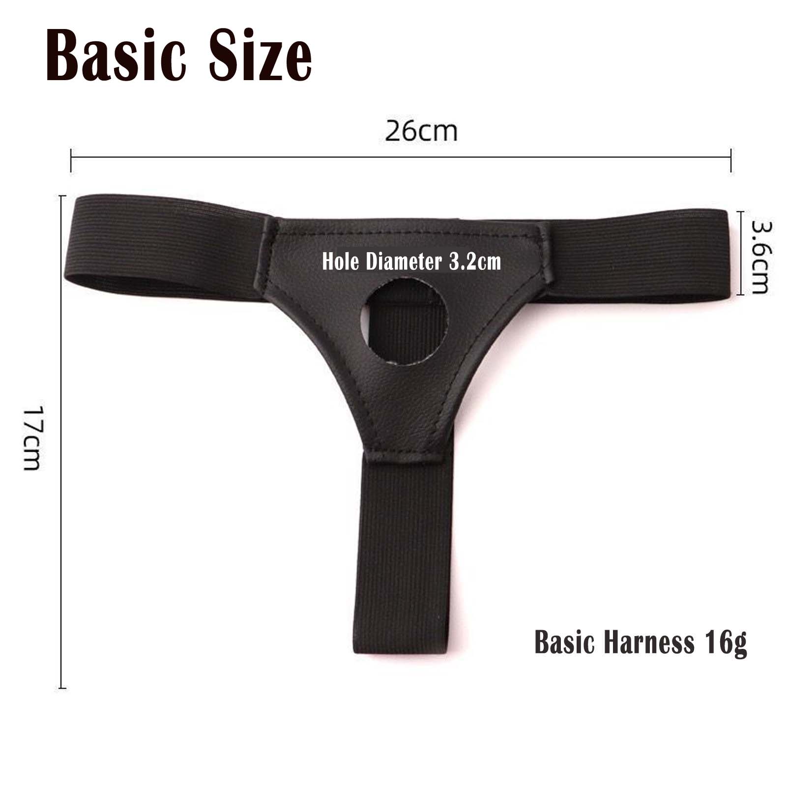 2 Sizes Strap on Realistic Hollow Dildo Large Basic Options Adjustable Chastity Belt Harness BDSM Bondage Sleeve Vagina Anal Plug Adult Play Sex Fetish Toys for Lesbian Couple Women Men