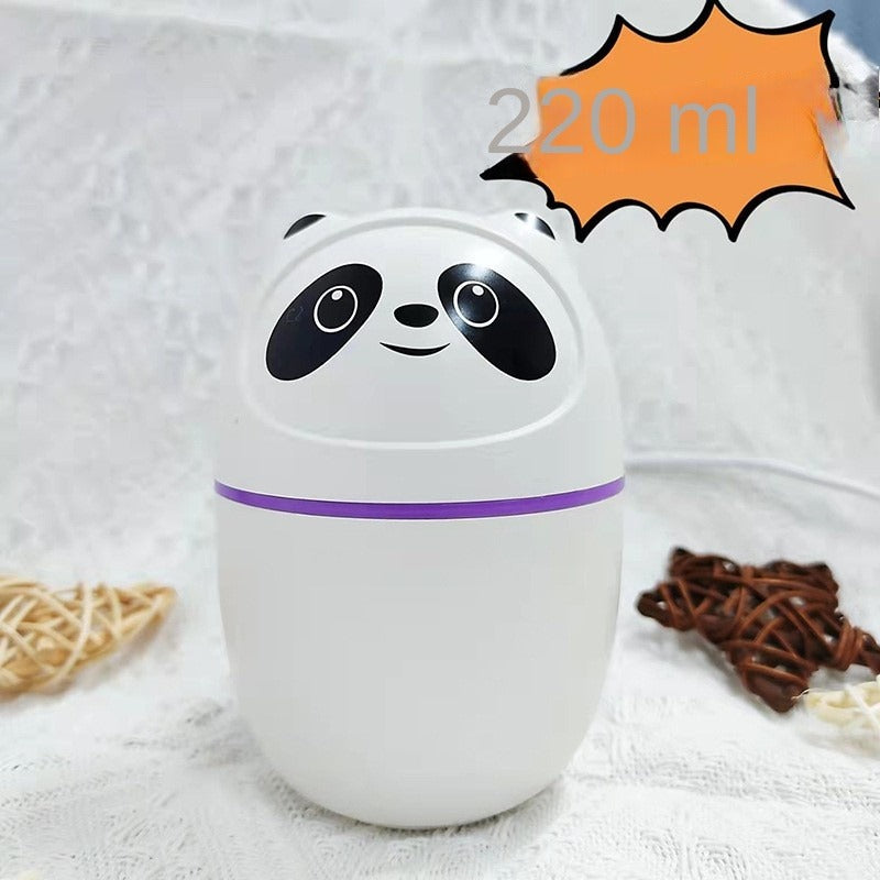 Humidifiers 220ml Air Humidifier Usb Portable Aroma Essential Oil Diffuser Electric Cool Mist Spray Color Night Light For Home Car