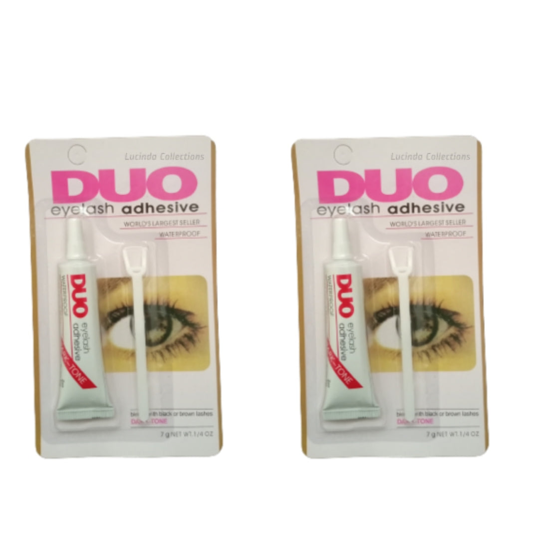 2Pcs Eye Lash Adhesive Glue Transparent / Clear White / Dark Tone Eyelash Waterproof Eyelashes Glue With Stick Eye Lashes Makeup Tools