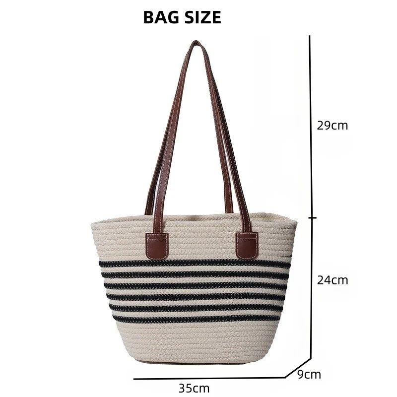 Mateamoda Open-top Canvas Tote Bag