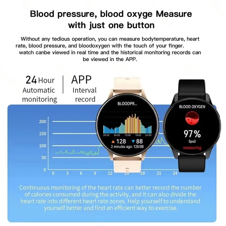 T2pro Smartwatches Bluetooth Call Smart Watch HeartRate Blood Pressure Monitoring Smartwatches HD Screen Waterproof Men Smartwatch Health Sport Bracelet Fitness Tracker Heart Rate Smart Monitor Watch