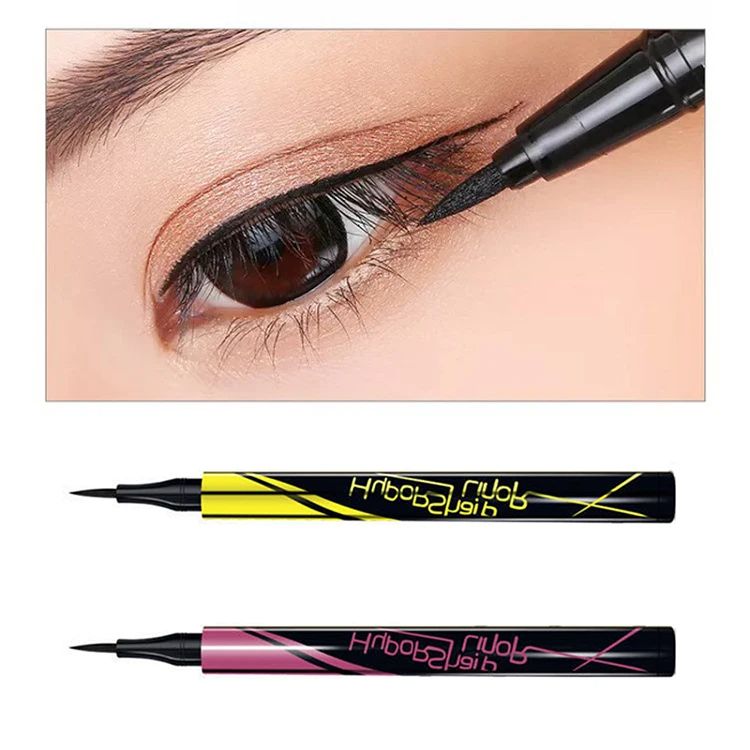 Eyeliner Pen Waterproof Long Lasting Eye Liner Pencil Quick Drying Not Bloom Natural Eyeliner Liquid Pen Cosmetic Tools Professional Makeup