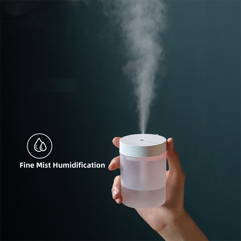 Mini Air Humidifier 260ML Aromatherapy Diffuser Portable Sprayer USB Essential Oil Atomizer LED Lamp